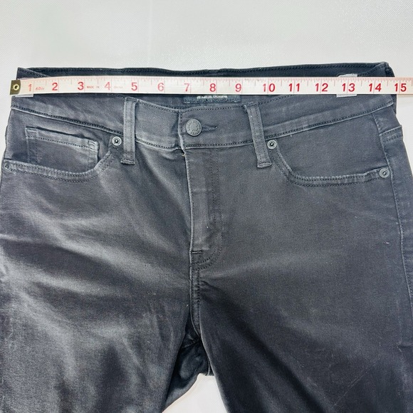 Lucky Brand Jeans Womens Size 6/28 Black Brooke Legging Dark Wash Denim Stretch - Picture 5 of 7
